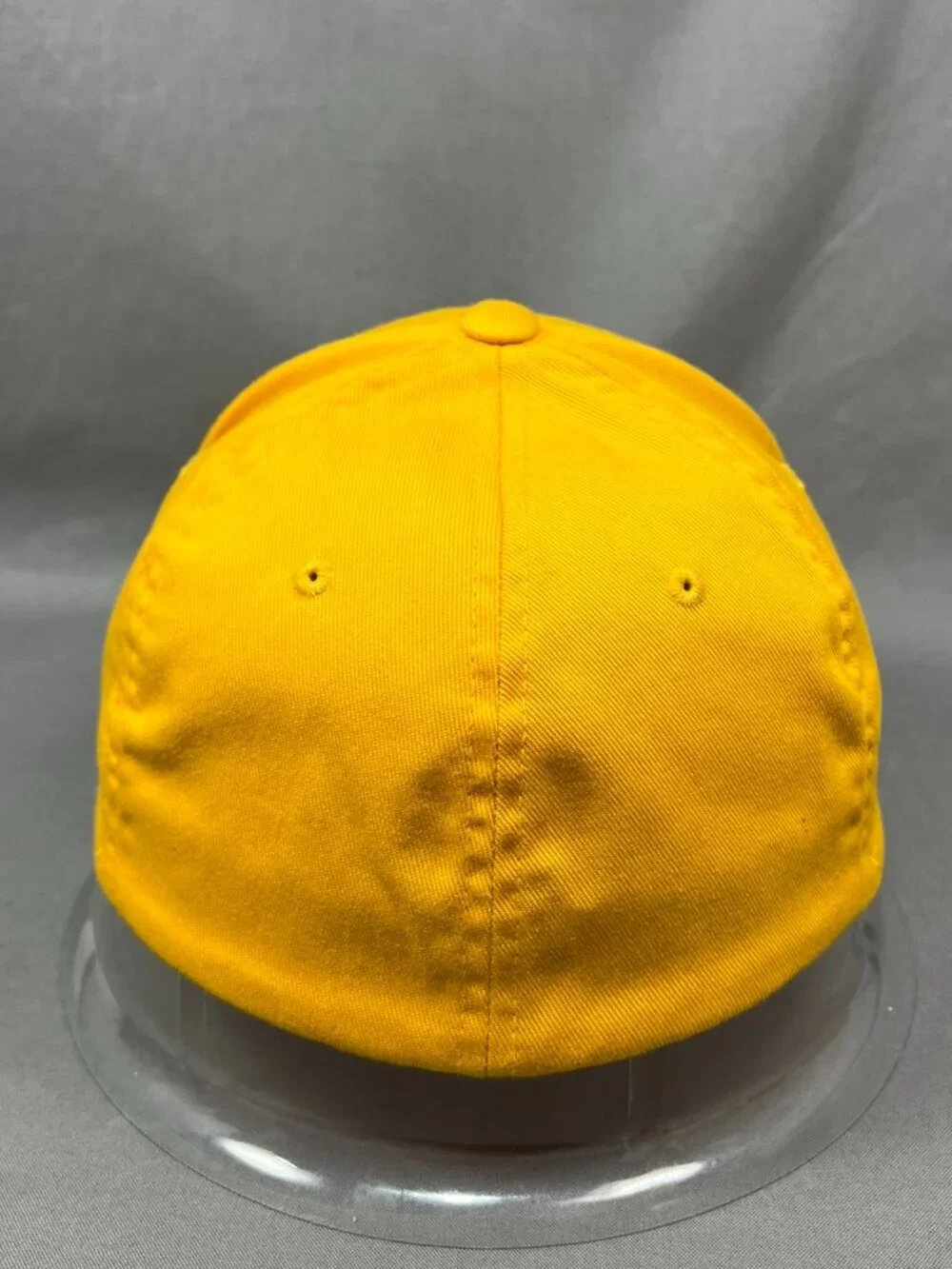 Boston Bruins Yupoong Flexfit S/M Hat Yellow Gold Stretch Hockey Retro B Mens